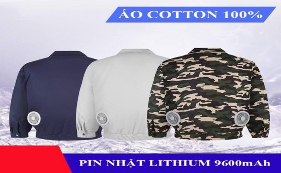 Cảm nhận sự mát mẻ ngay trong những ngày nắng với áo điều hòa chống nóng
