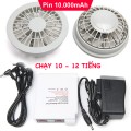 Bộ Phụ Kiện của Áo Điều Hoà KITO Pin 10.000mAh chạy 8 - 10 Tiếng Phiếu BH 1 Năm