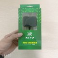 Củ sạc và dây nối của bộ phụ kiện KITO Nhật Bản Chính Hãng, BH đổi mới 1 Năm