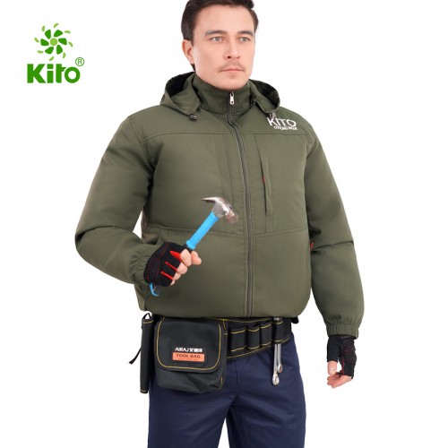Áo Rời KITO KT03 Xanh rêu – Không Phụ Kiện, 2 Lớp Lót Lưới