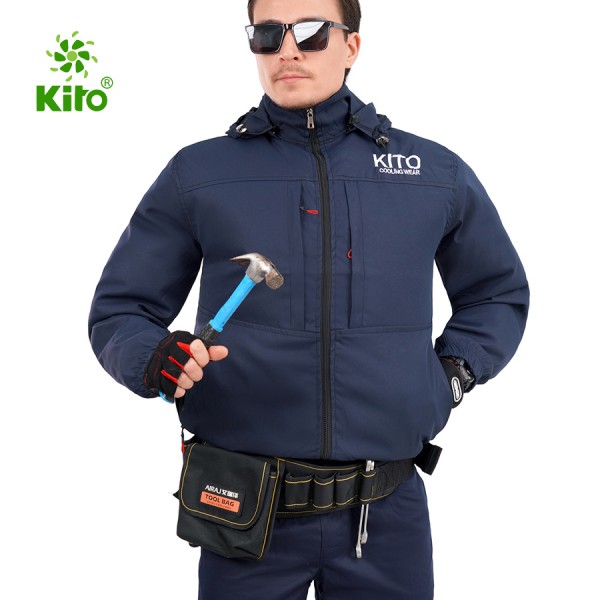 Áo Rời KITO KT03 Xanh Than – Không Phụ Kiện, 2 Lớp Lót Lưới
