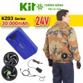 Bộ Áo Điều Hòa KITO KT03 24V Màu Rằn Ri Vàng Chính Hãng