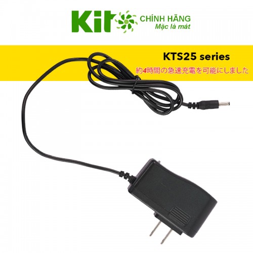 Sạc Pin Áo Điều Hòa KITO Chính Hãng 100-220V, Công Nghệ Sạc Nhanh 4 Giờ, Hỗ Trợ Chống Chai Pin