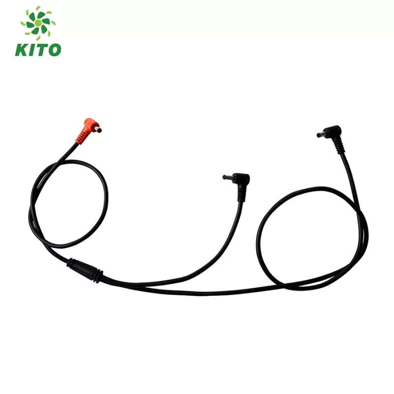 Dây quạt áo điều hòa KITO ba đầu cổng cắm tròn DC