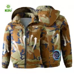 Áo Rời KITO KT03 Rằn Ri Vàng – Không Phụ Kiện, 2 Lớp Lót Lưới