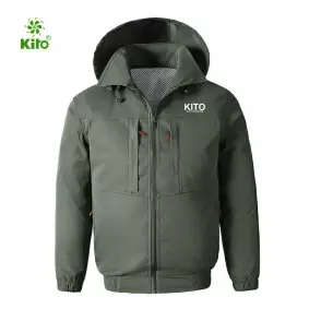 Áo Rời KITO KT03 Xanh rêu – Không Phụ Kiện, 2 Lớp Lót Lưới
