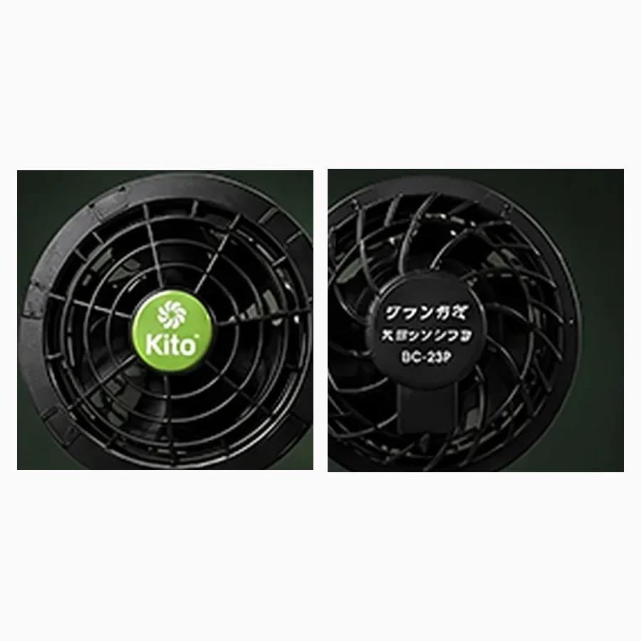 Cặp quạt KITO tách riêng khỏi áo trước khi giặt