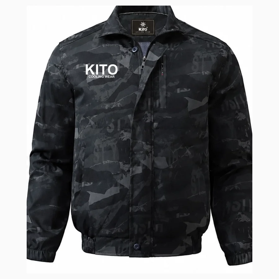Áo KITO KT05 với vùng thân áo và đường may