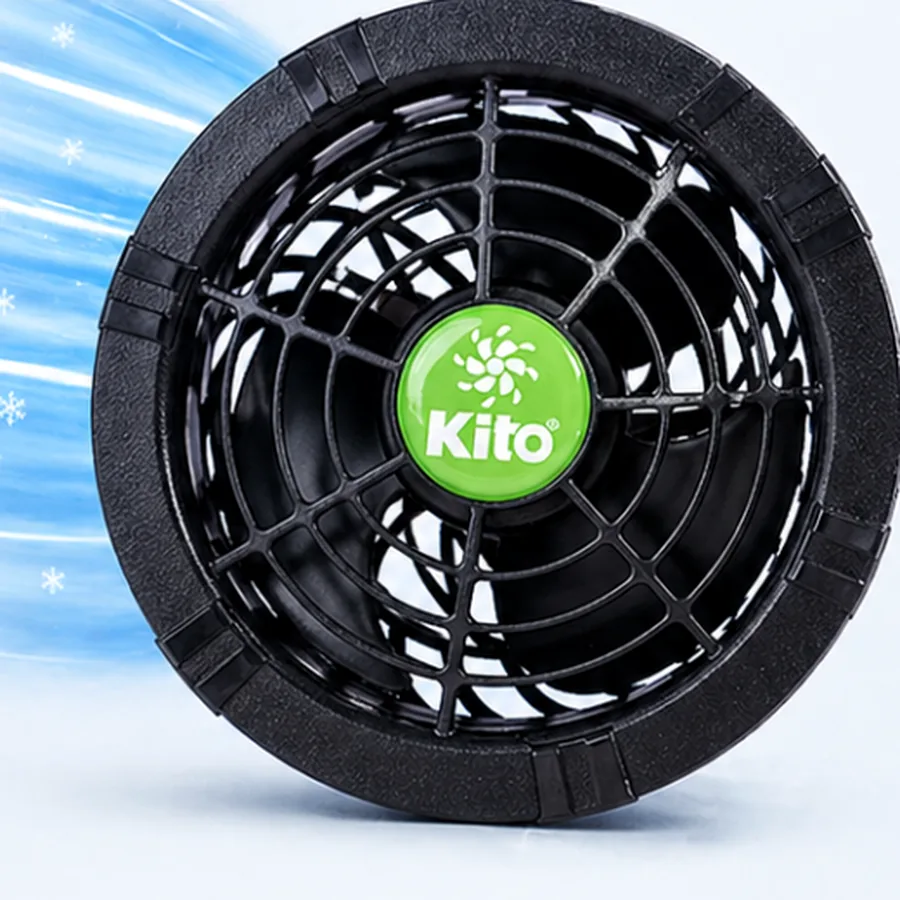 Quạt KITO 22V trong bộ phụ kiện áo điều hòa KT04