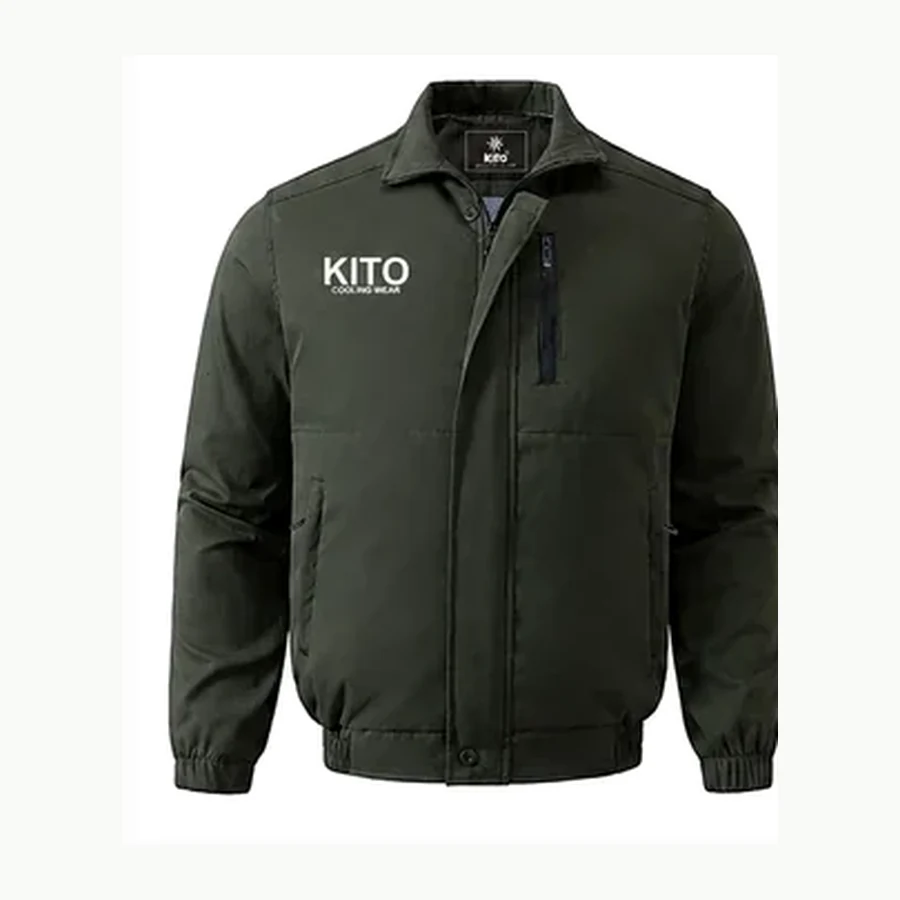 Áo điều hòa KITO sau khi khô sẵn sàng lắp lại quạt
