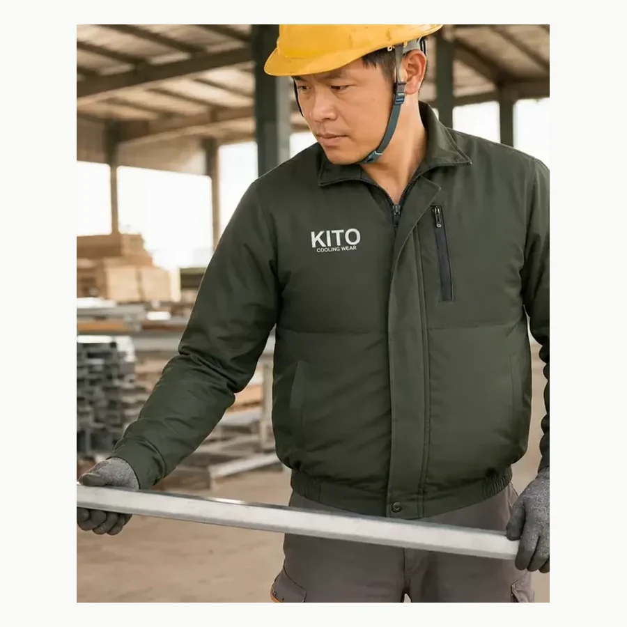 Áo điều hòa KITO có khoảng thân áo giúp luồng gió lưu thông