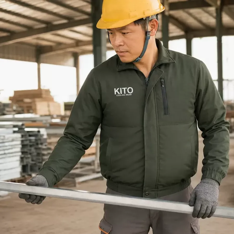 Áo điều hòa KITO dùng khi làm việc ngoài trời