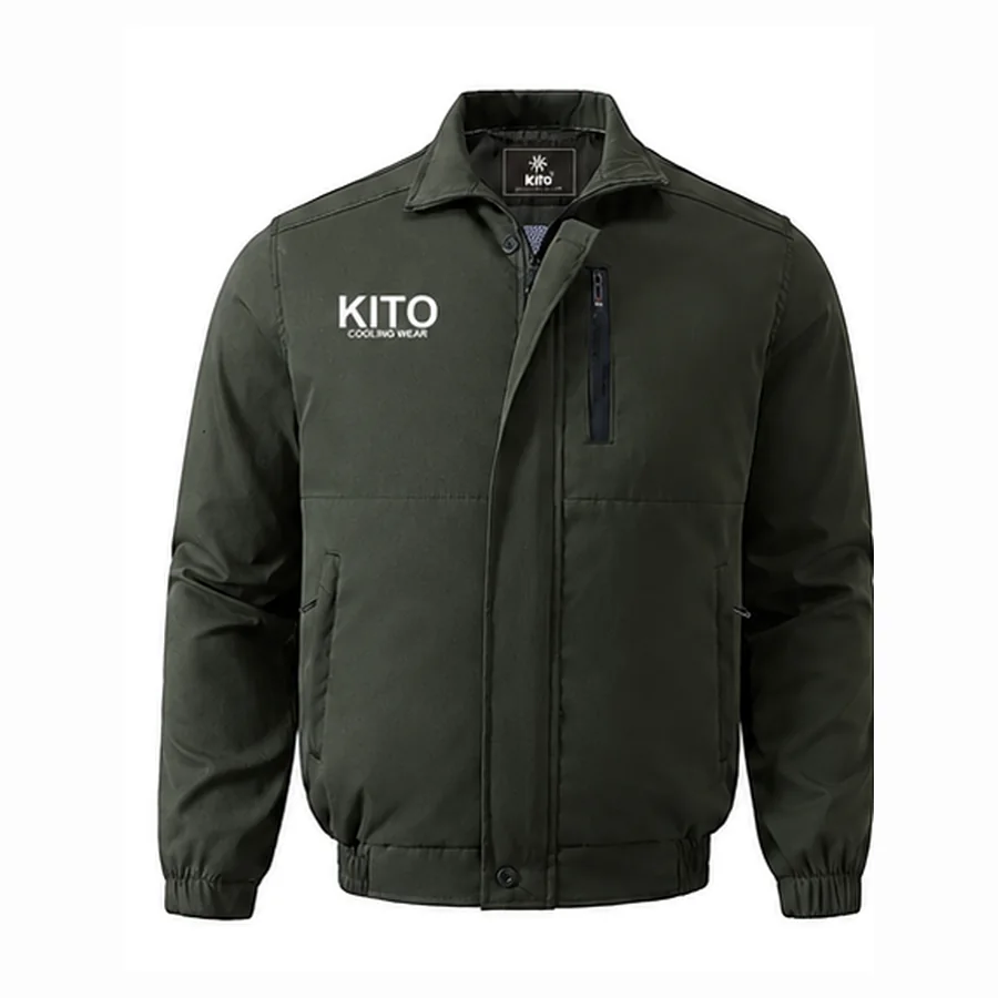 Form áo điều hòa KITO KT05 không mũ nhìn từ phía trước