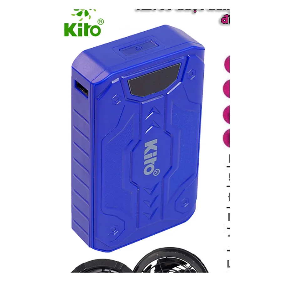 Kiểm tra pin KITO và phụ kiện trước khi kết nối