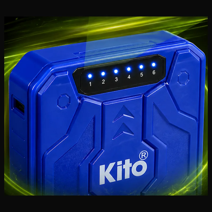 Kiểm tra cổng kết nối pin áo điều hòa