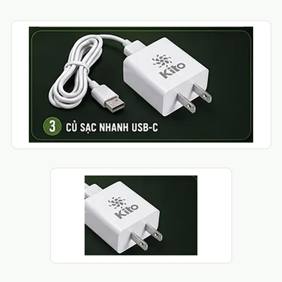 Củ sạc KITO 8.4V chính hãng