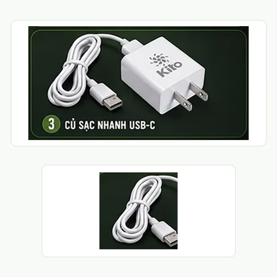 Kiểm tra đầu cắm sạc và pin KITO