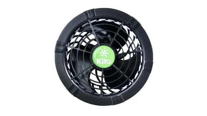 Quạt tản nhiệt áo điều hòa Kito - không phù hợp lắp đặt trong phòng sạch đạt chuẩn