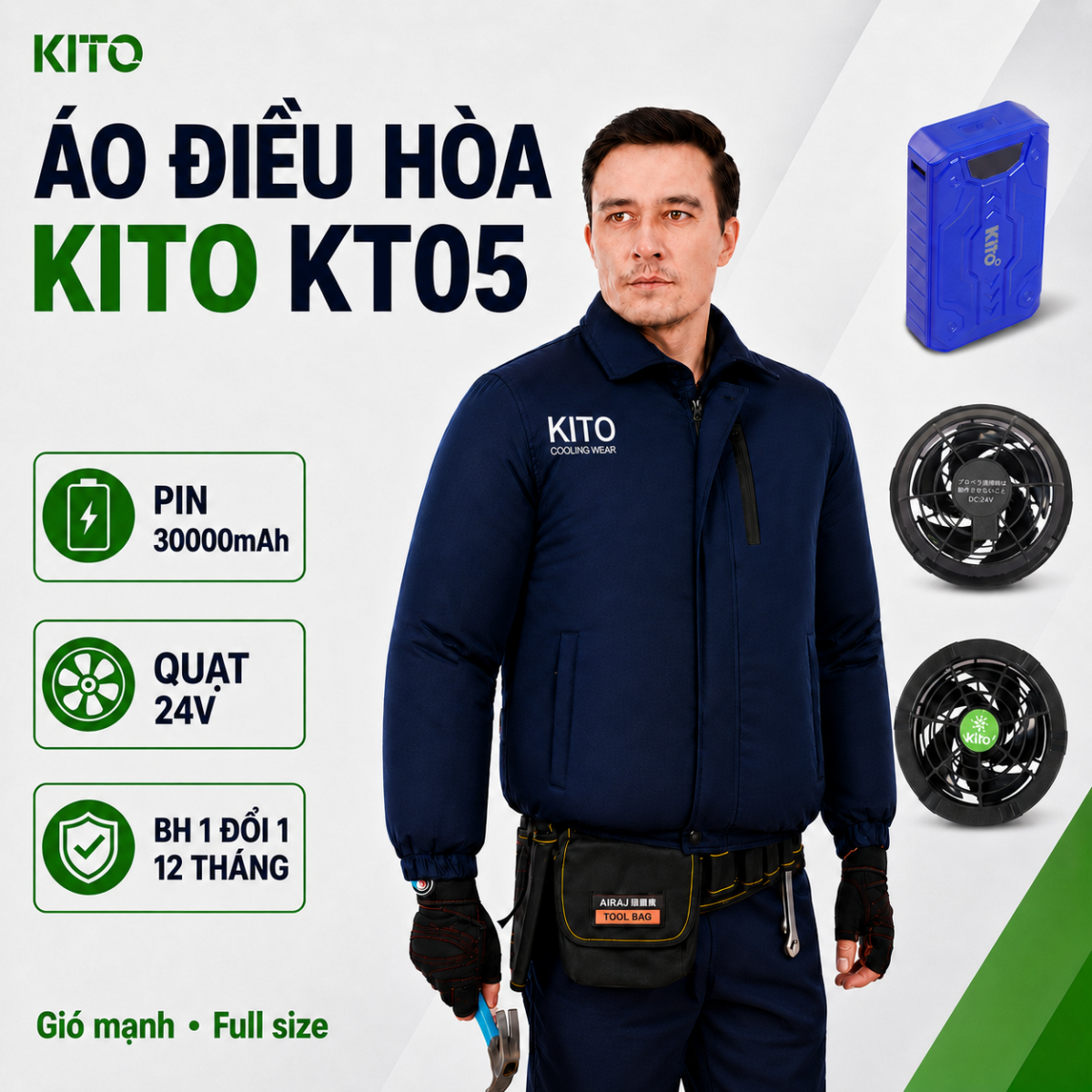 Bộ áo điều hòa có thể xuất hóa đơn VAT cho doanh nghiệp