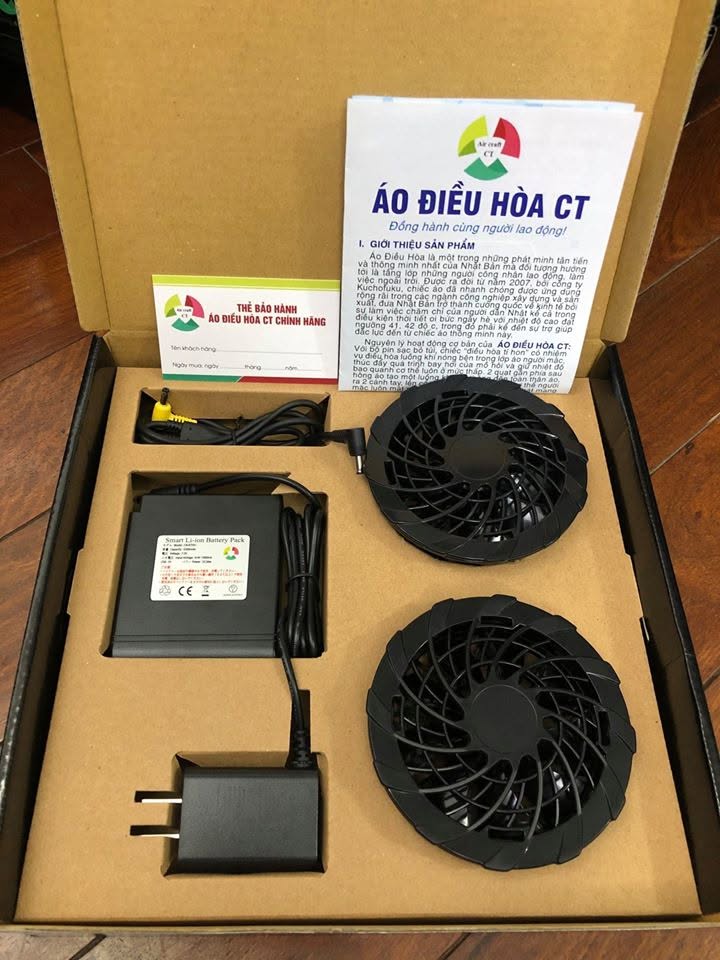 Bộ phụ kiện áo điều hòa CT
