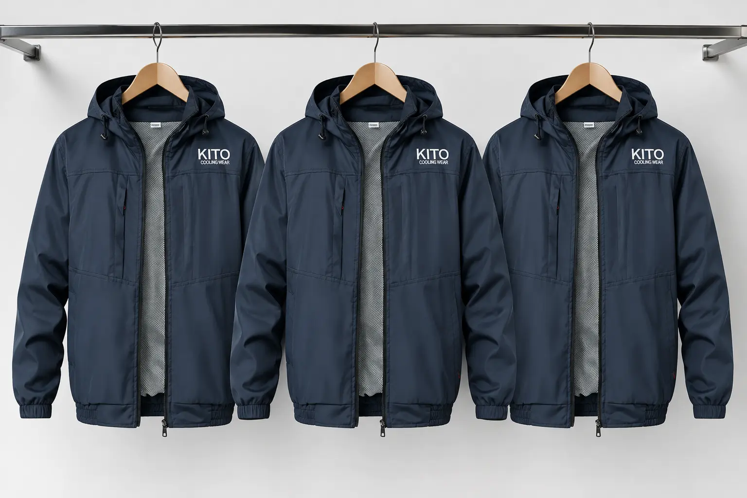 3 Áo điều hòa KITO KT03 - Xanh than