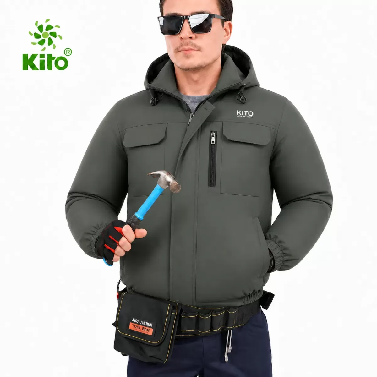 Áo rời KITO KT04 - Xanh rêu