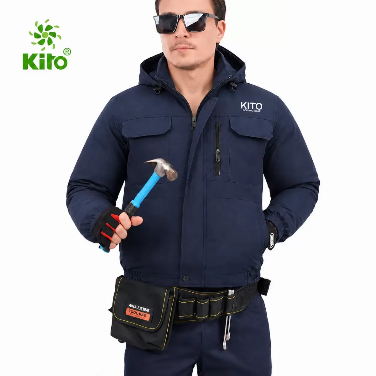 Áo lẻ KITO KT04 - Xanh than