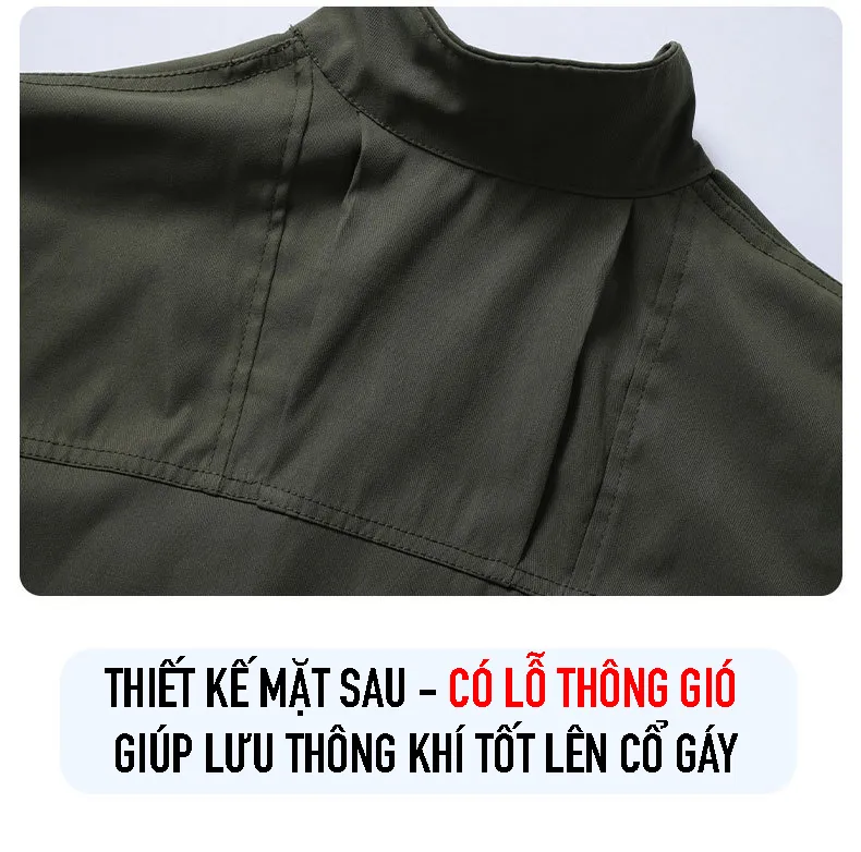 Áo điều hòa KITO KT05 thiết kế lỗ thoát gió gáy áo