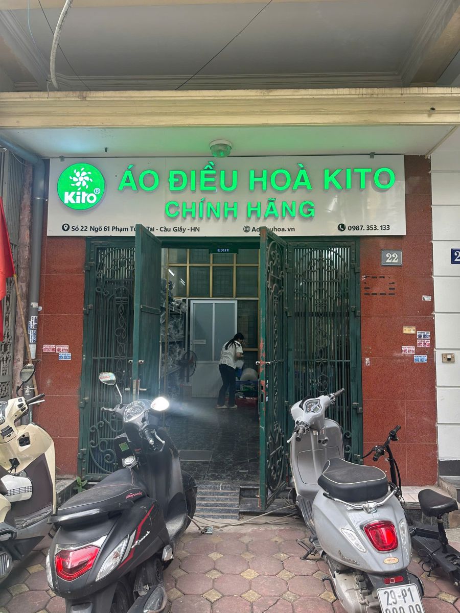 Địa chỉ mua áo điều hòa KITO uy tín tại Hà Nội