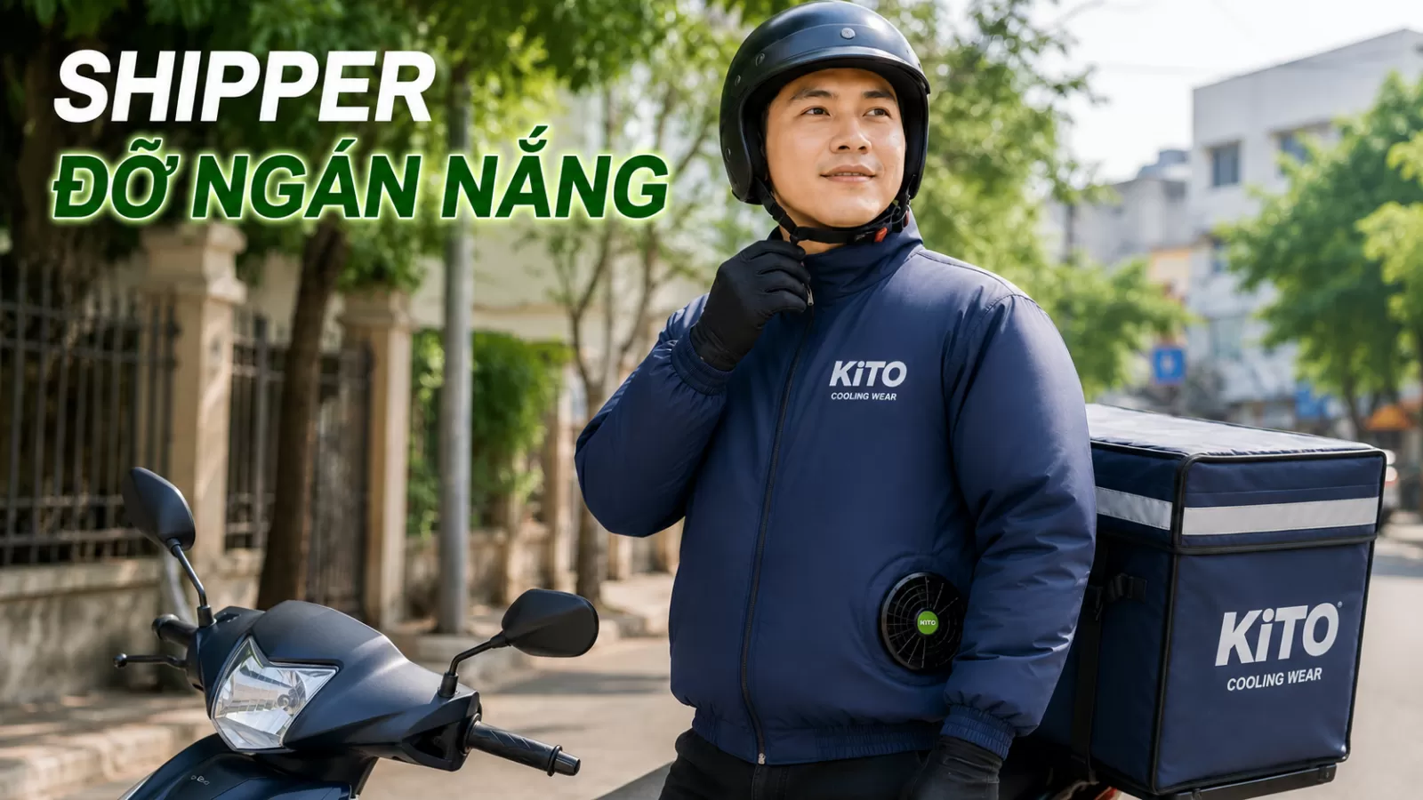 Áo Điều Hòa Cho Shipper, Nhân Viên Giao Hàng