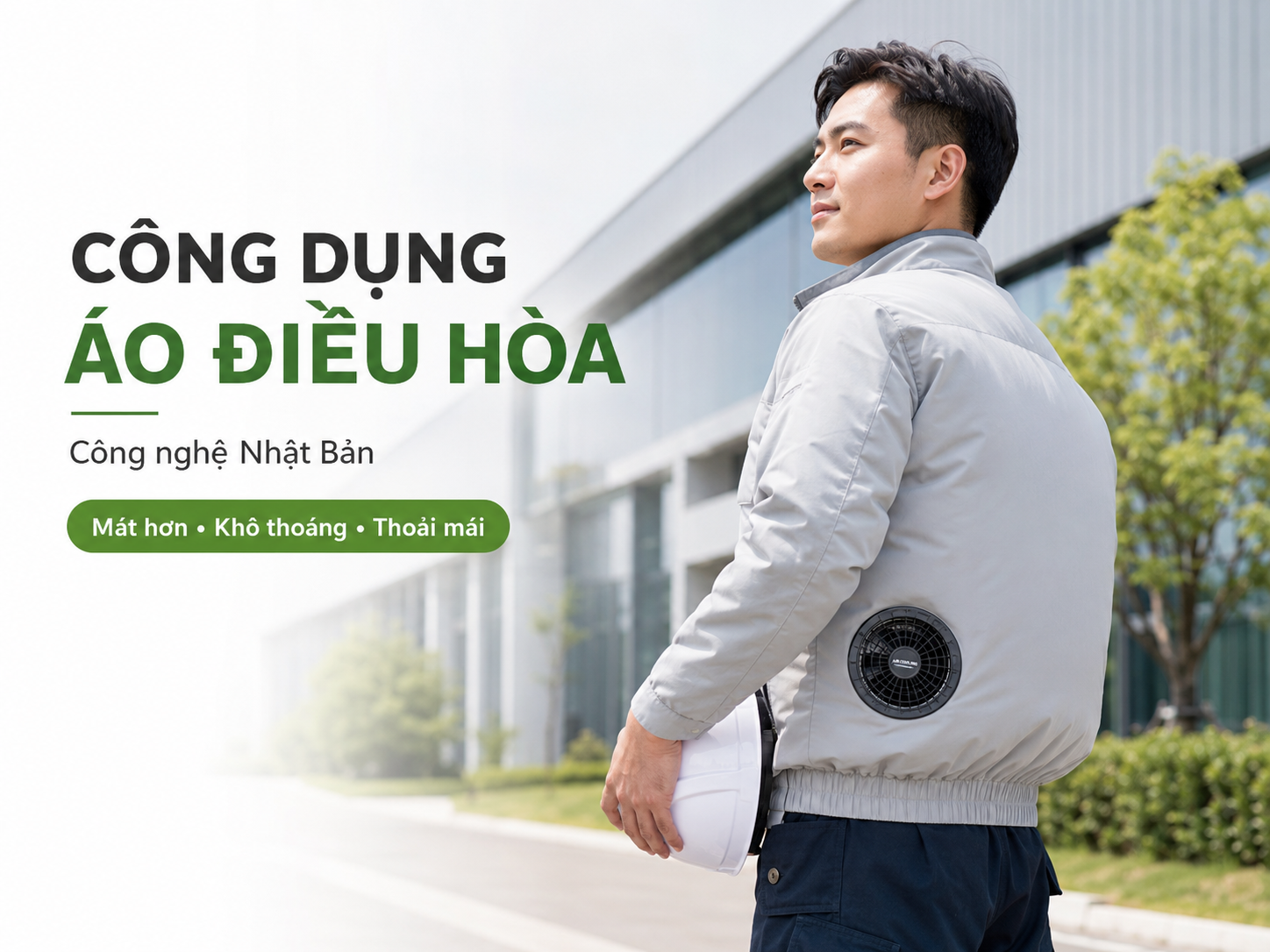 Công dụng thần thánh của áo điều hòa công nghệ nhật