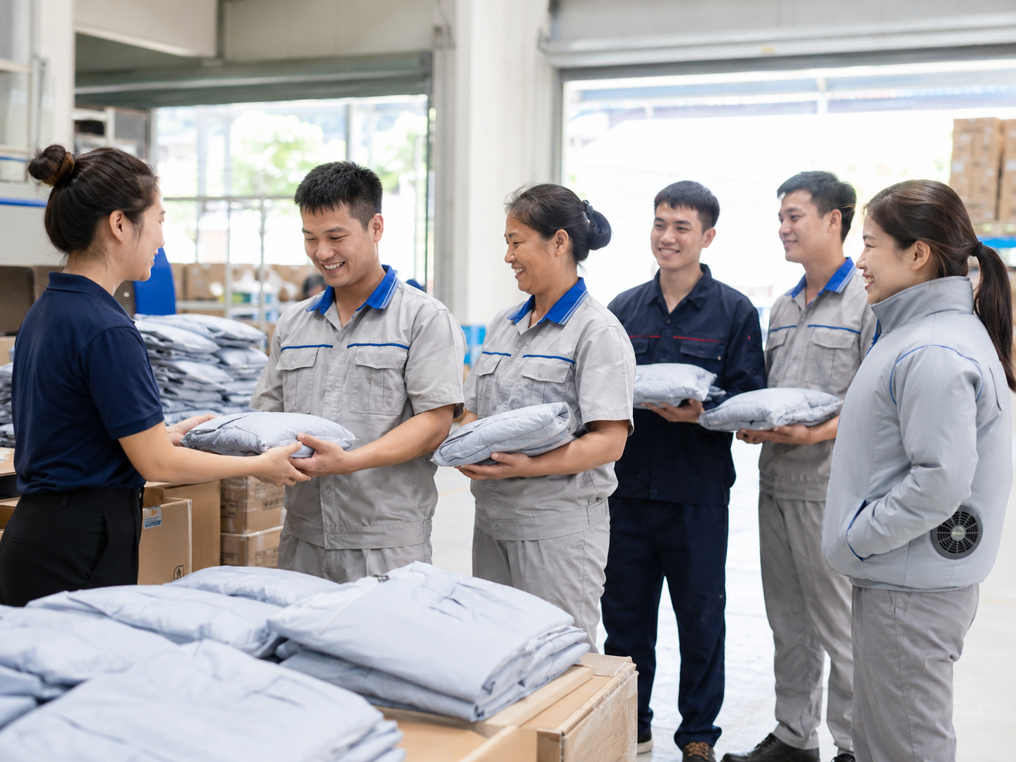 Mua áo điều hòa làm phúc lợi mùa hè cho nhân viên có xuất VAT