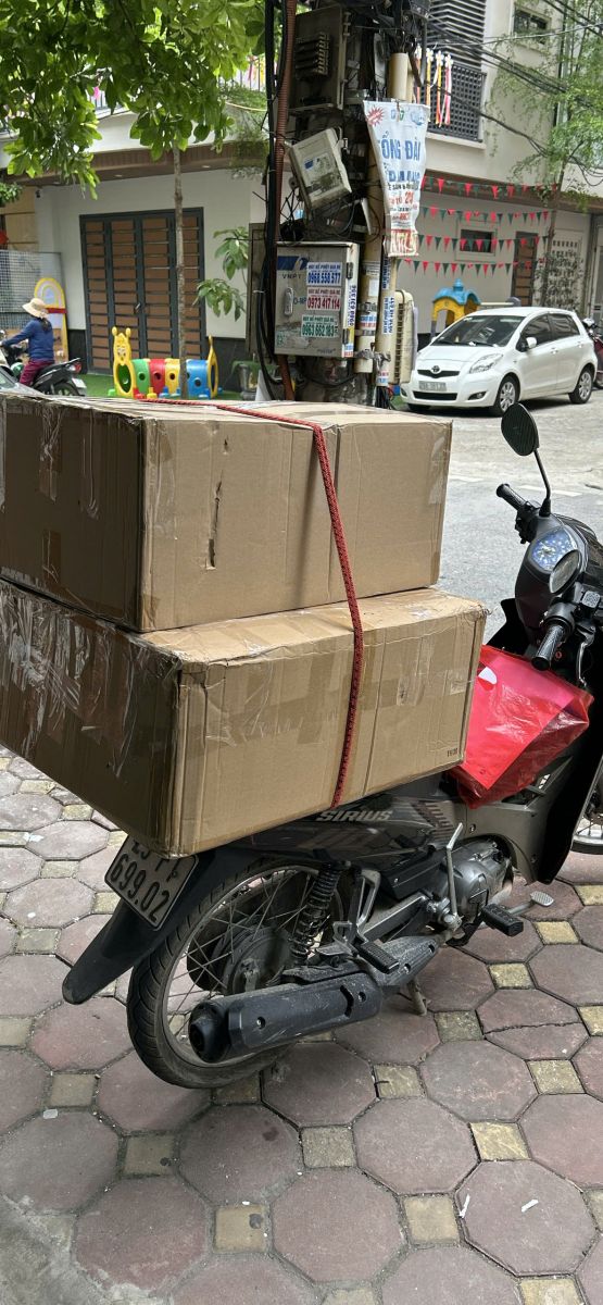 Áo điều hòa số lượng lớn giao cho công trình nhà máy